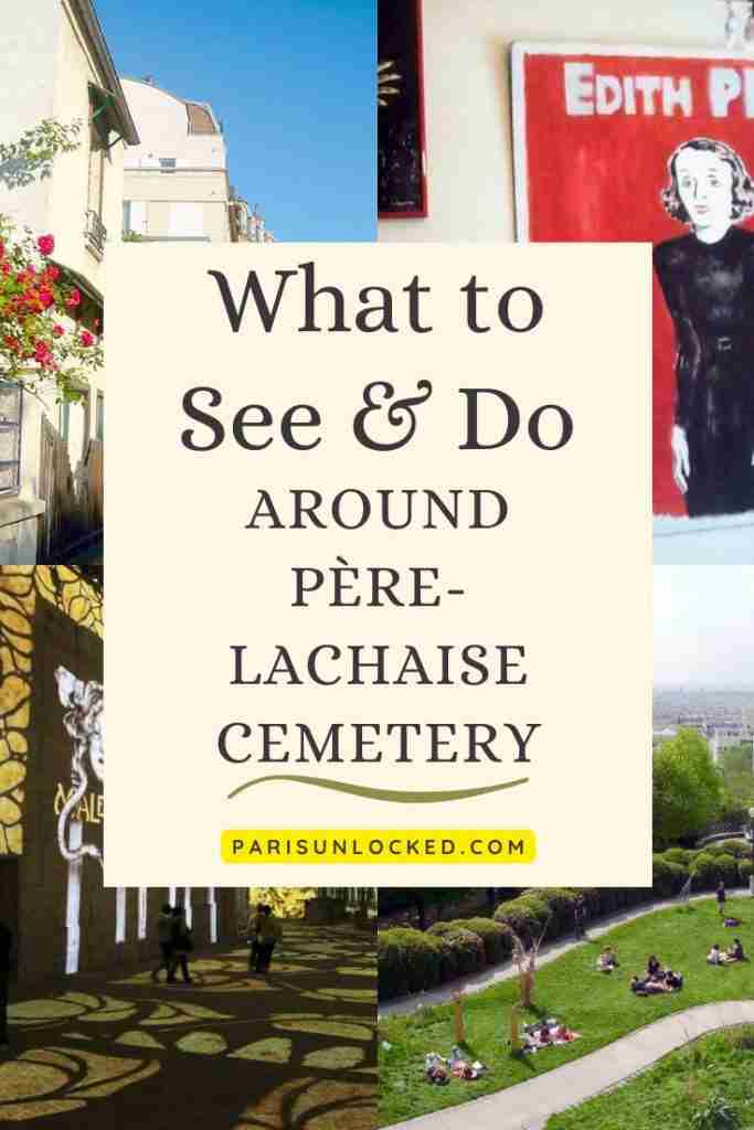 What to see and do around Père-Lachaise cemetery in Paris? Images from around the neighborhood
