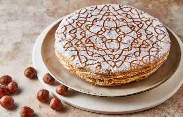 A galette des rois (King's cake) from Philippe Conticini X les Eclaireuses
