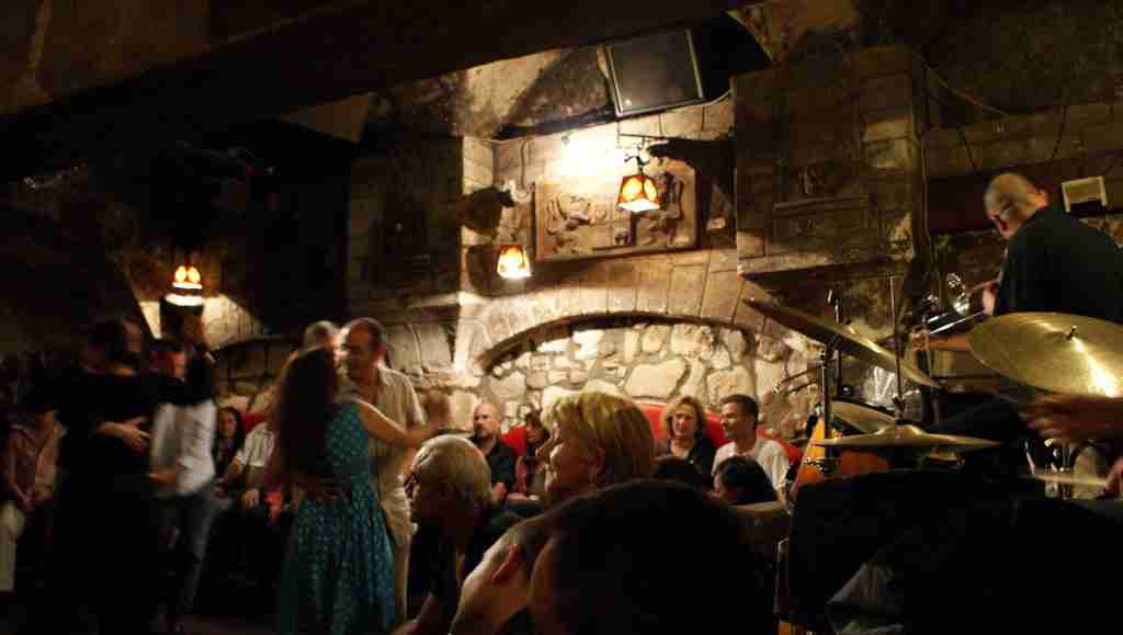 Le Caveau de la Huchette is probably Paris' most-famous jazz club. Richard Prins/ Wikimedia Commons/ CC0 1.0 license.