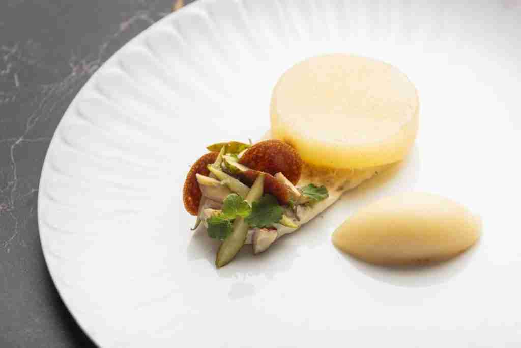 A dish from Alliance in Paris' latin Quarter, a two-star Michelin restaurant. Image from restaurant website